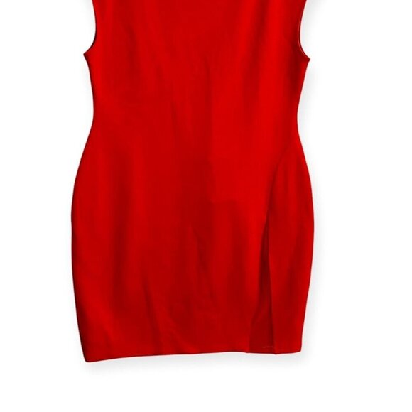 Victor Glemaud Cap Sleeve Bodycon Mini Dress, Red, Size XL, New with tag - Picture 10 of 16